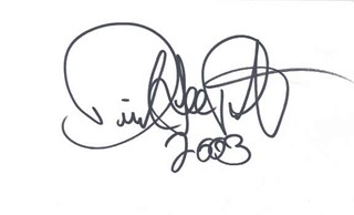 David Lee Roth autograph