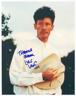 Lyle Lovett autograph