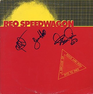 REO Speedwagon autograph