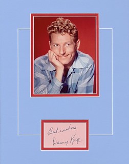 Danny Kaye autograph