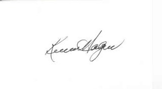 Kevin Hagen autograph