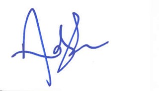 Andy Serkis autograph