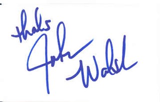 John Walsh autograph