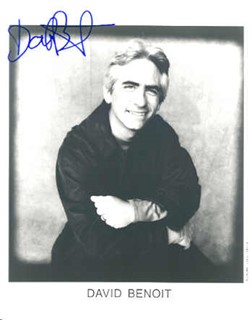 David Benoit autograph