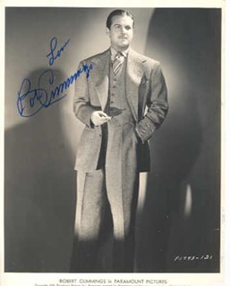 Bob Cummings autograph