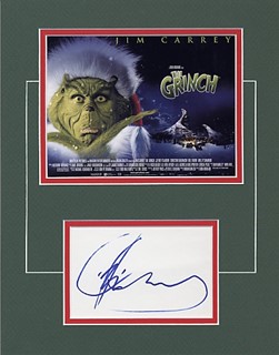 The Grinch autograph