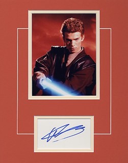 Anakin Skywalker autograph