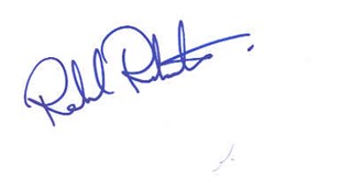 Rachel Roberts autograph
