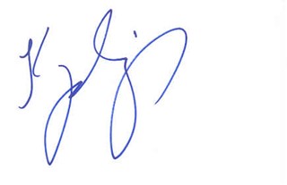 Kyra Sedgwick autograph