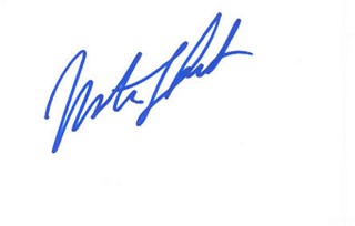 Martin Short autograph