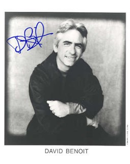 David Benoit autograph