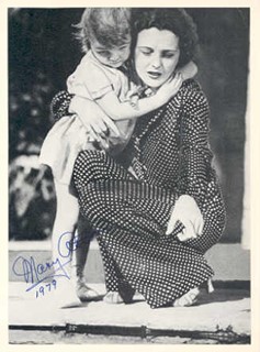 Mary Astor autograph