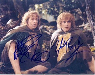 Lord of the Rings autograph