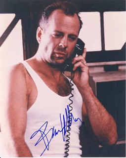 Bruce Willis autograph