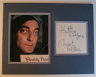 Marty Feldman autograph