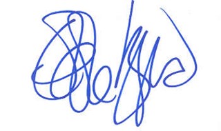 Eddie Izzard autograph