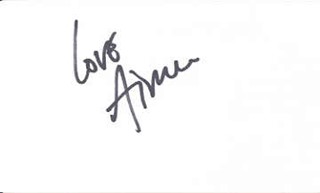 Aimee Mann autograph