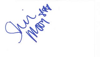Sheri Moon autograph