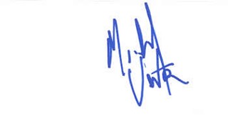 Michael Vartan autograph