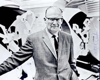 Arthur C. Clarke autograph