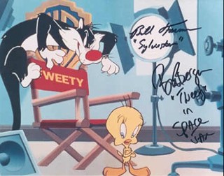 Sylvester & Tweety autograph