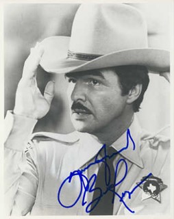 Burt Reynolds autograph