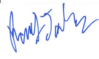 Randy Jackson autograph