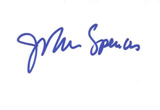John Spencer autograph