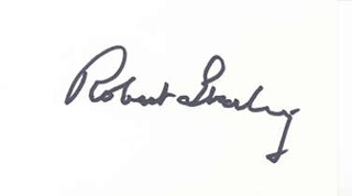 Robert Sterling autograph