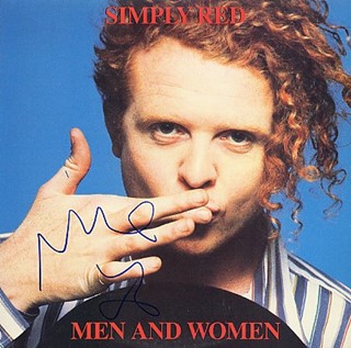 Simply Red autograph