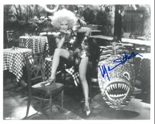 Marlene Dietrich autograph
