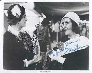 Swanson and Loy autograph