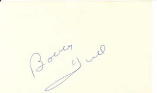 Bobby Hull autograph