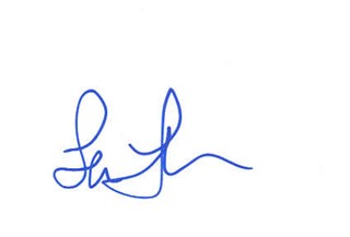 Lea Thompson autograph