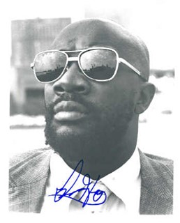 Isaac Hayes autograph