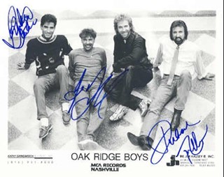 Oak Ridge Boys autograph
