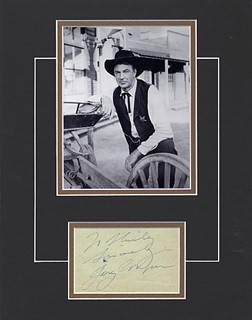 Gary Cooper autograph