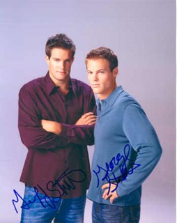 Geoff and George Stults autograph