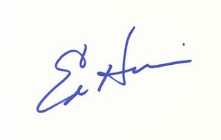 Ed Harris autograph