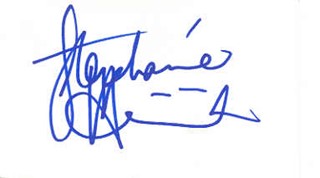 Stephanie Heinrich autograph