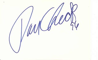 Johnny Paycheck autograph