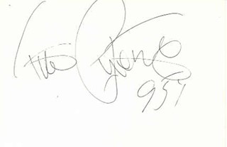 Tito Puente autograph