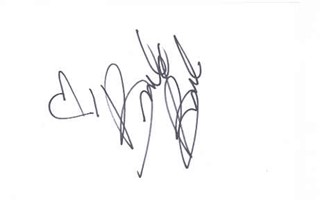 Brooke Burke autograph
