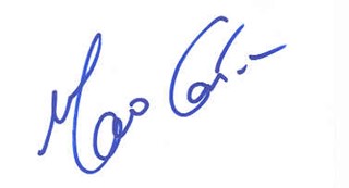 Mario Cantone autograph