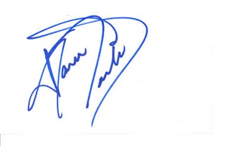 Aaron Carter autograph