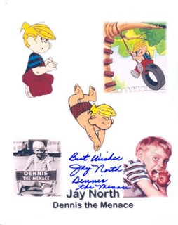 Jay North autograph
