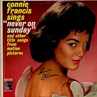Connie Francis autograph