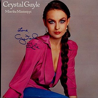 Crystal Gayle autograph