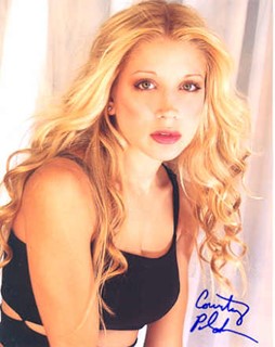 Courtney Peldon autograph