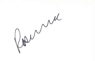 Roseanne Barr autograph